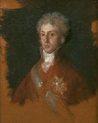 Francisco de Goya Luis de Etruria yerno de Carlos IV, boceto preparatorio para La familia de Carlos IV Sweden oil painting artist